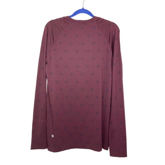 lululemon athletica Long Sleeve Top - Dark Red - Picture 6 of 8